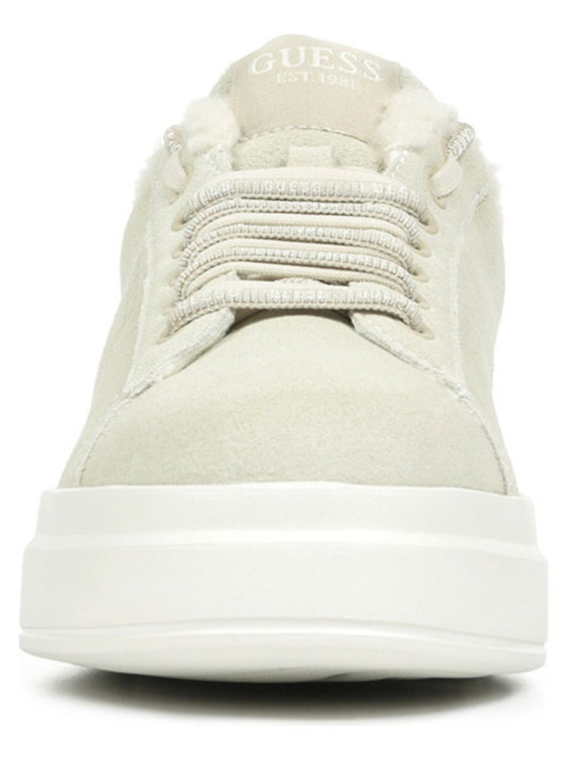 Baskets Guess Elbina Beige - Kiabi