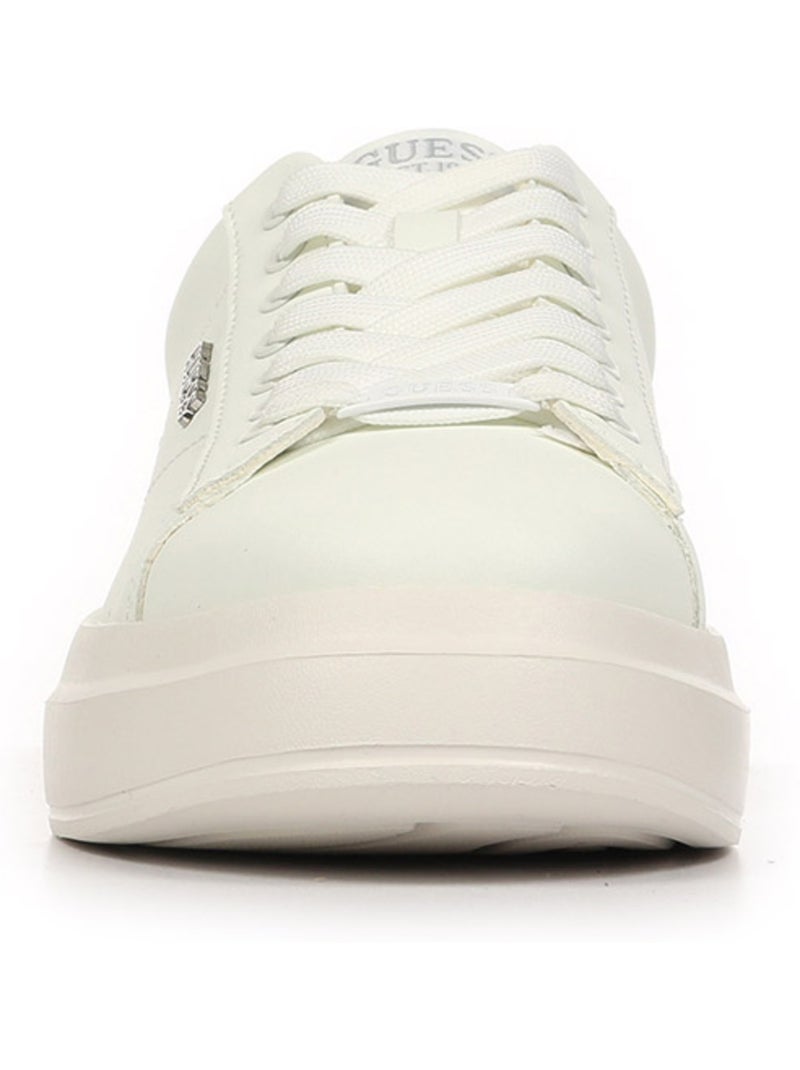 Baskets Guess Elbina Blanc Gris - Kiabi
