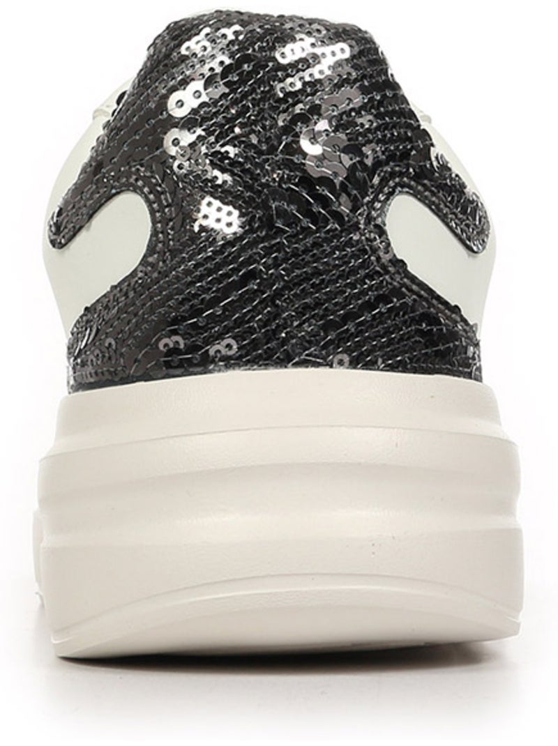 Baskets Guess Elbina Blanc Gris - Kiabi