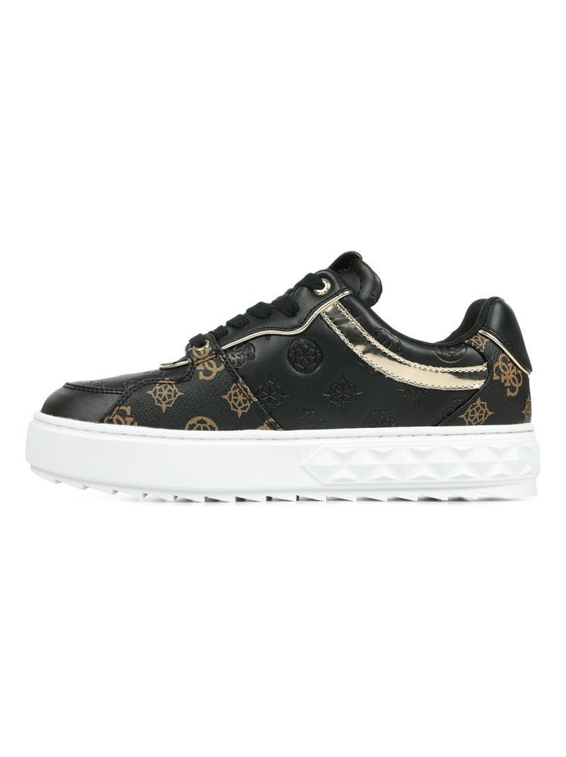 Baskets Guess Fiena Marron - Kiabi