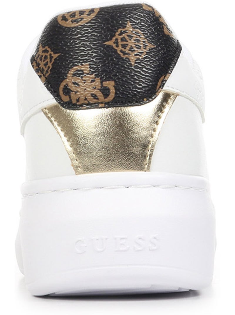 Baskets Guess Fire up Blanc - Kiabi