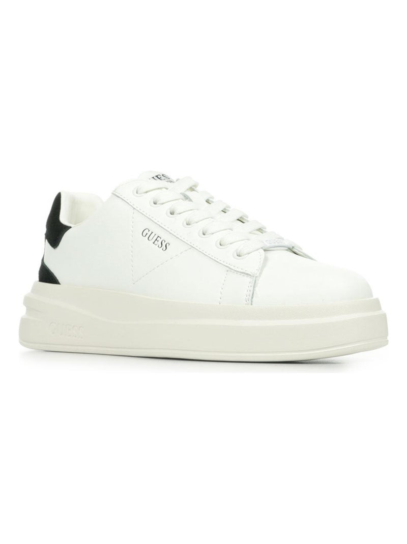 Baskets Guess FLJELBLEA12WHIPI Blanc - Kiabi