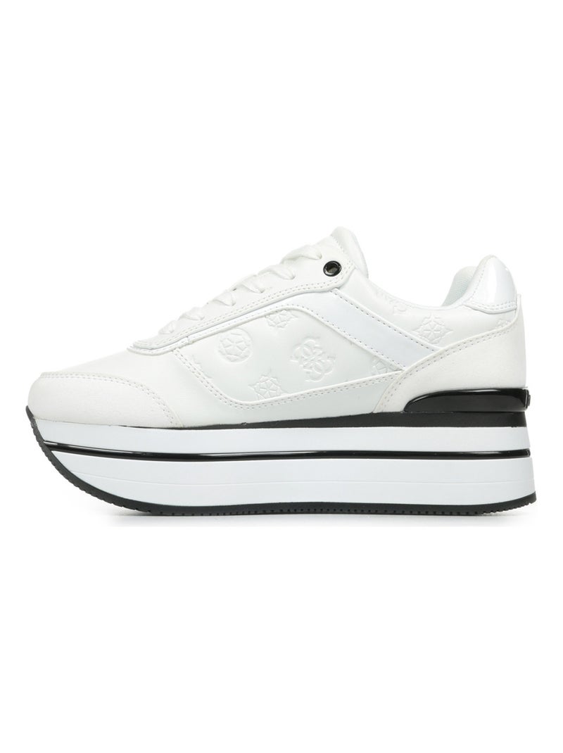 Baskets Guess Hansin Blanc - Kiabi