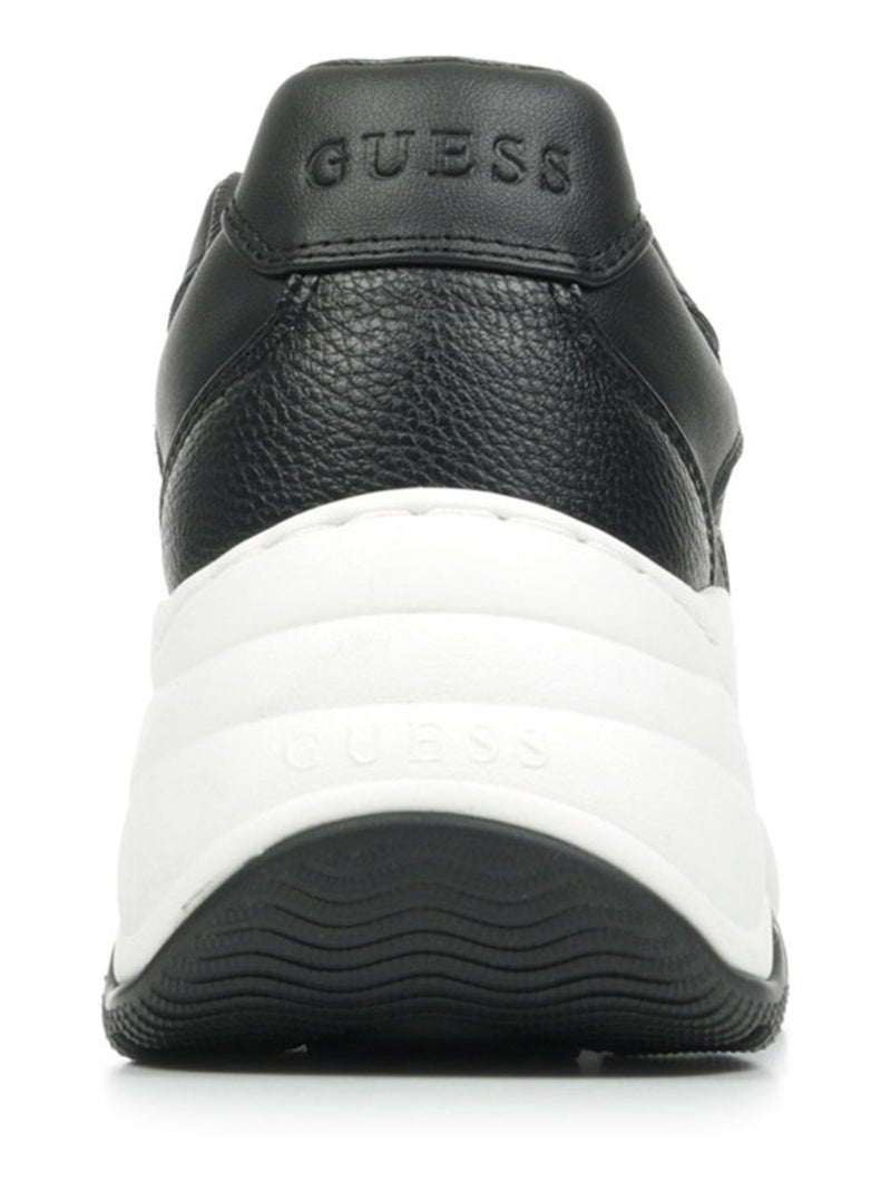 Baskets Guess Happy Noir Blanc - Kiabi