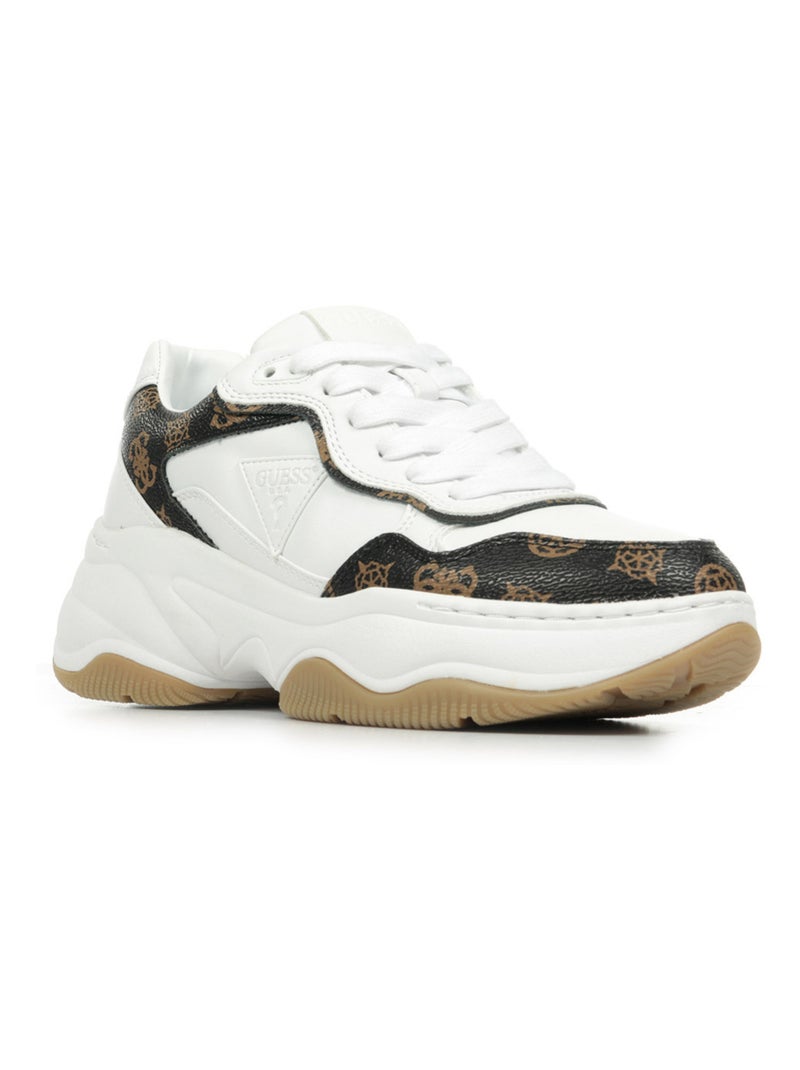 Baskets Guess Hapyy3 Blanc - Kiabi