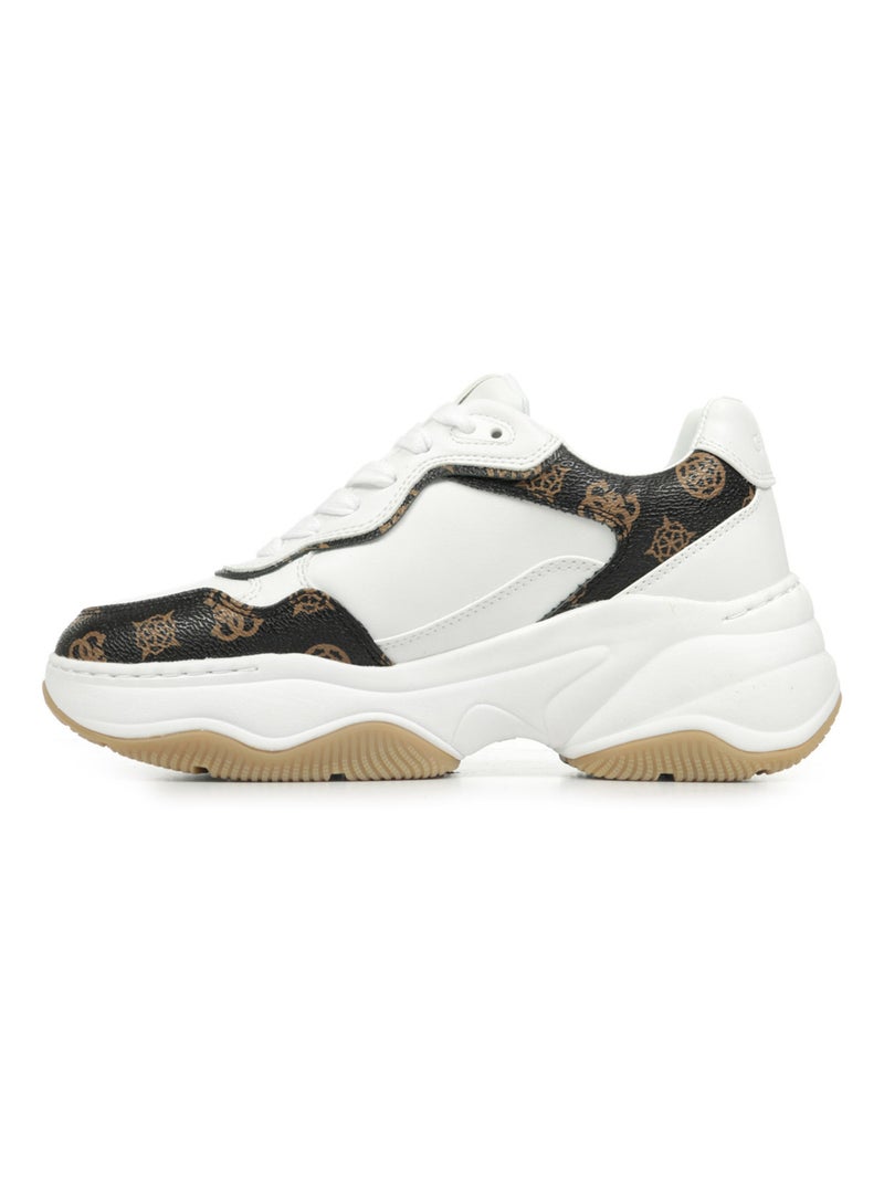 Baskets Guess Hapyy3 Blanc - Kiabi