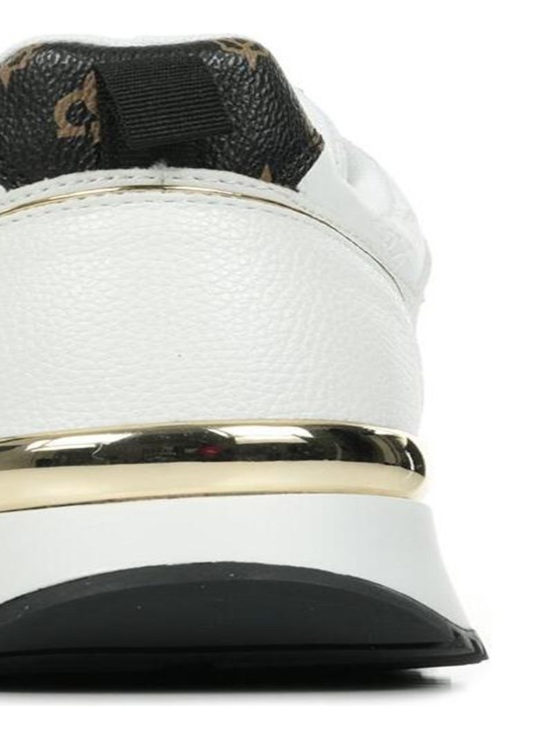 Baskets Guess Kaddy Blanc Doré - Kiabi