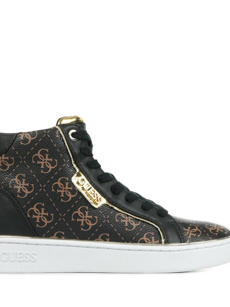 Baskets Guess Kallen Marron - Kiabi