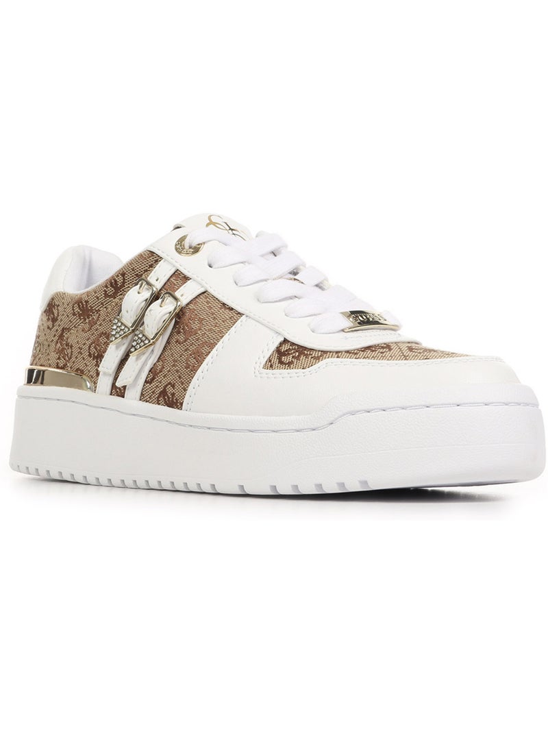 Baskets guess maggnet 2 Beige - Kiabi