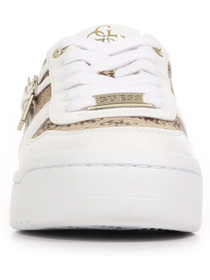 Baskets guess maggnet 2 Beige - Kiabi