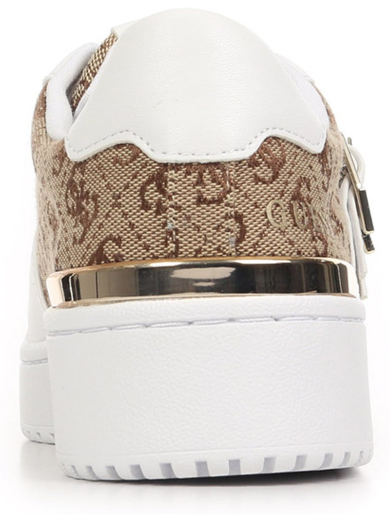 Baskets guess maggnet 2 Beige - Kiabi