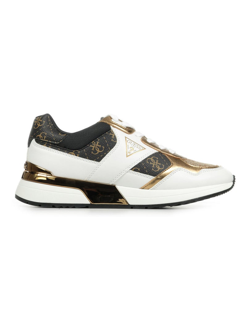 Baskets Guess Mickay Blanc - Kiabi