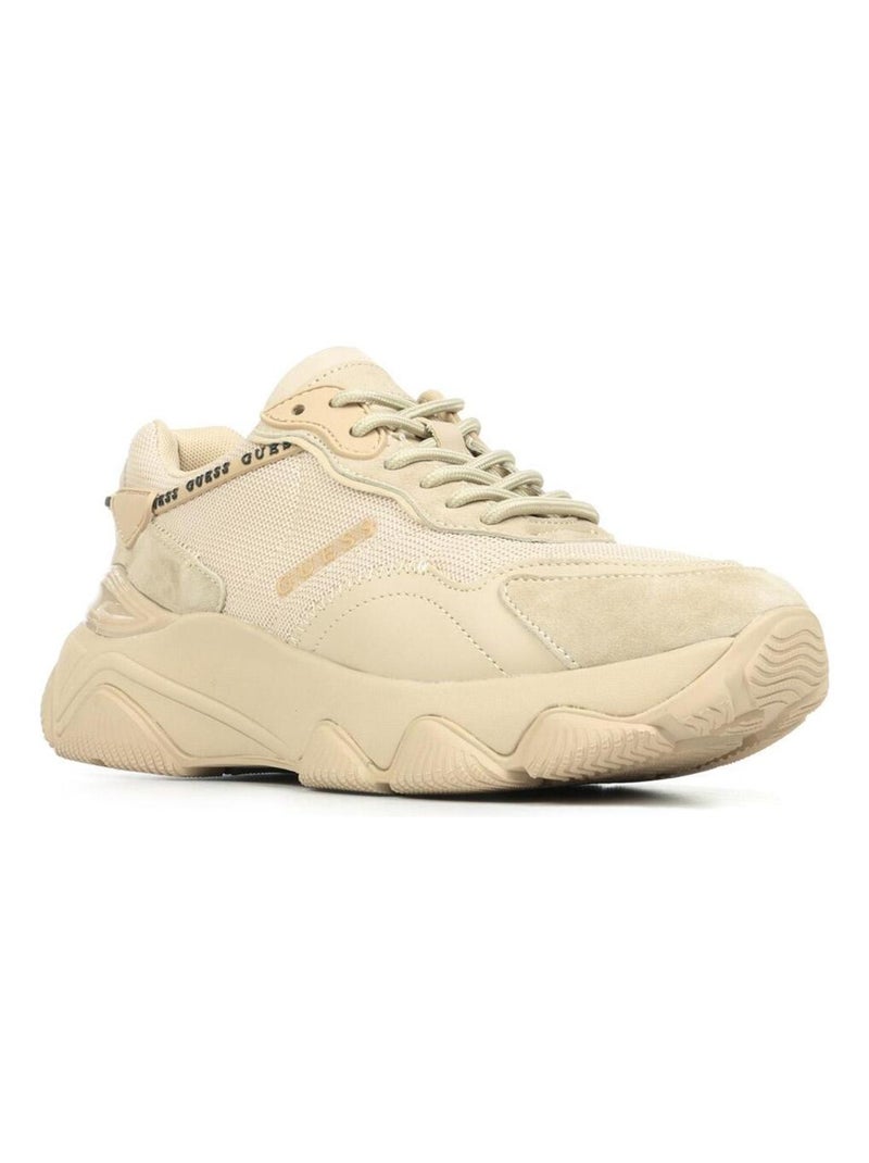 Baskets Guess Micola Beige - Kiabi