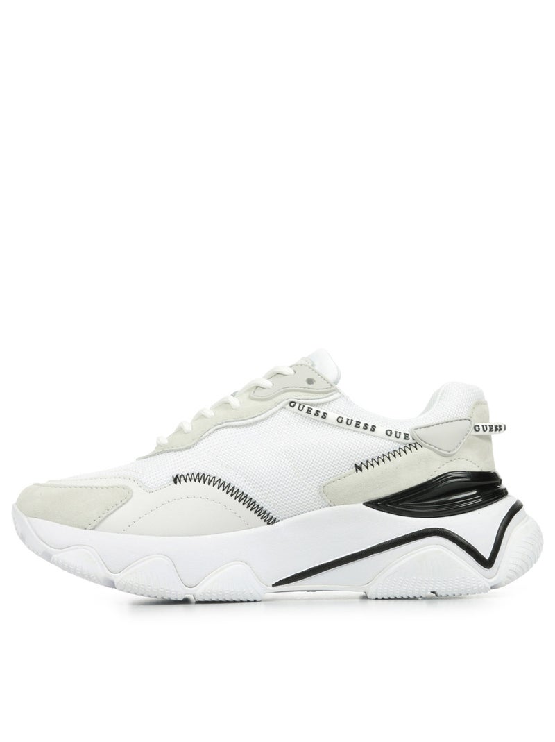 Baskets Guess Micola Blanc - Kiabi