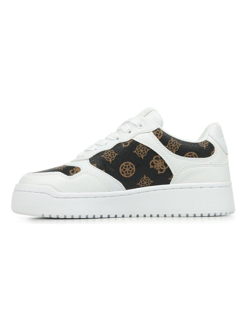 Baskets Guess Miram Blanc - Kiabi