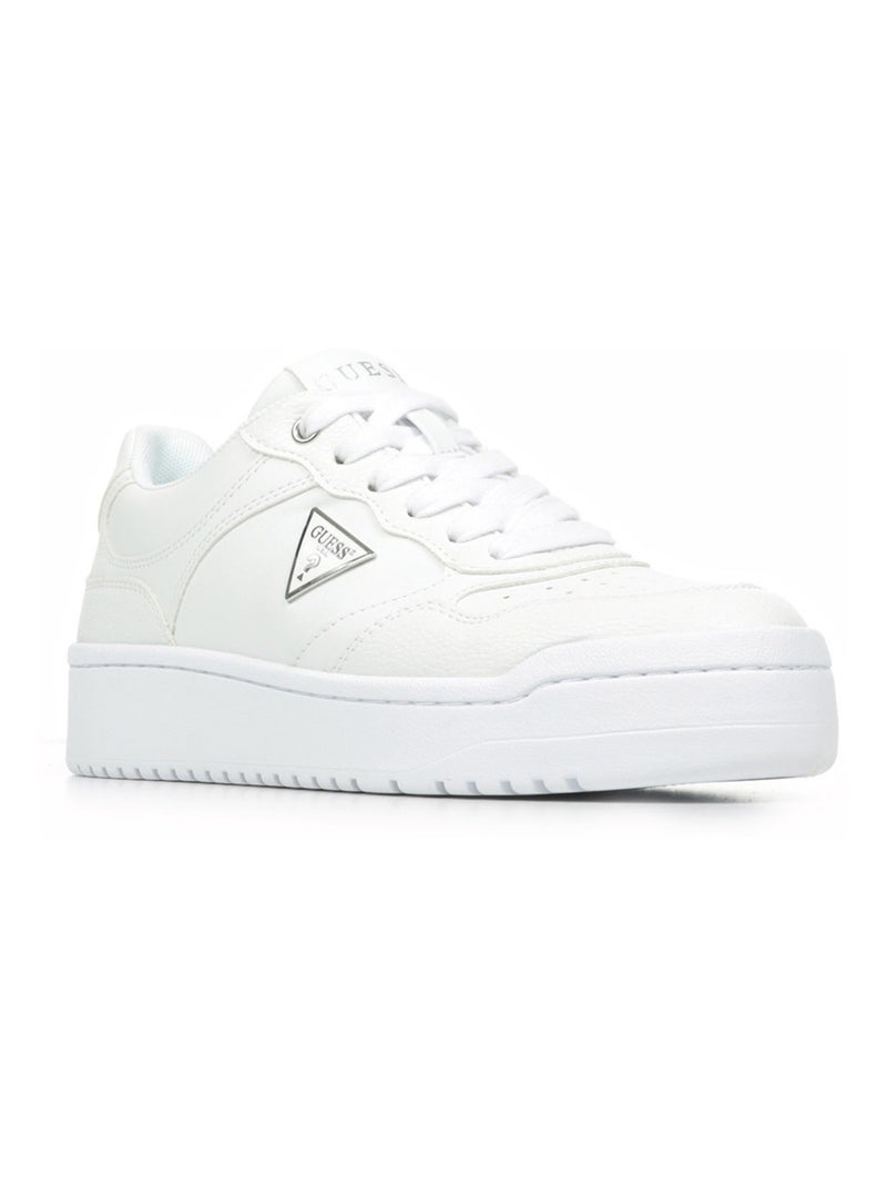 Baskets Guess Miram Blanc - Kiabi