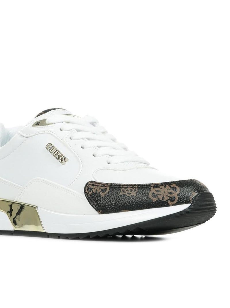 Baskets Guess Moxea Logo 4G Blanc - Kiabi