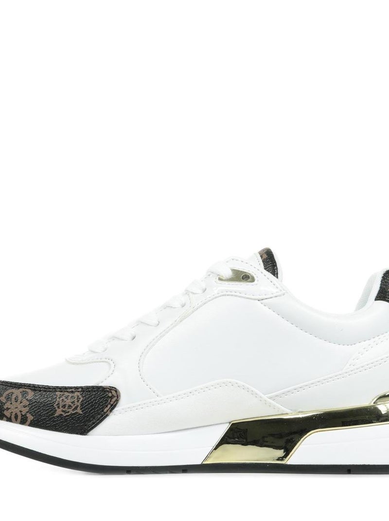 Baskets Guess Moxea Logo 4G Blanc - Kiabi