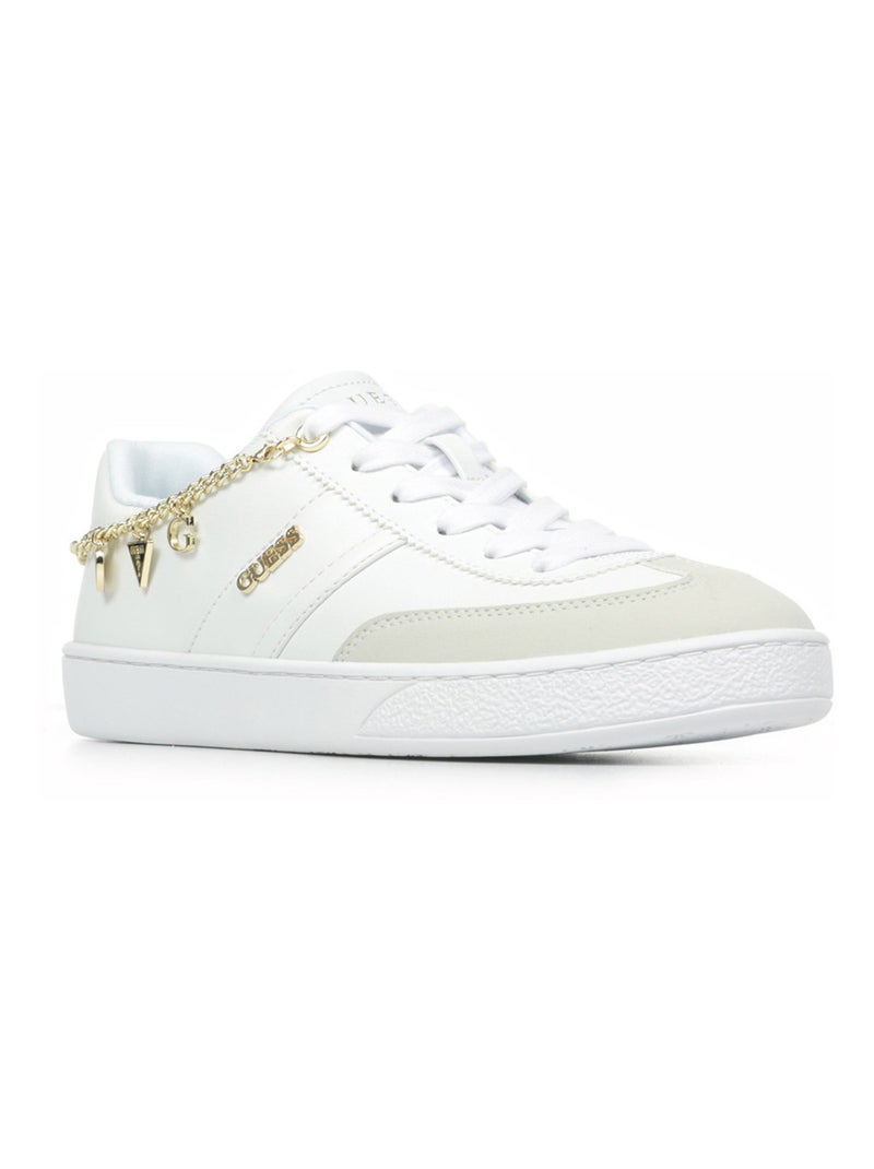 Baskets Guess Naoko Blanc Doré - Kiabi