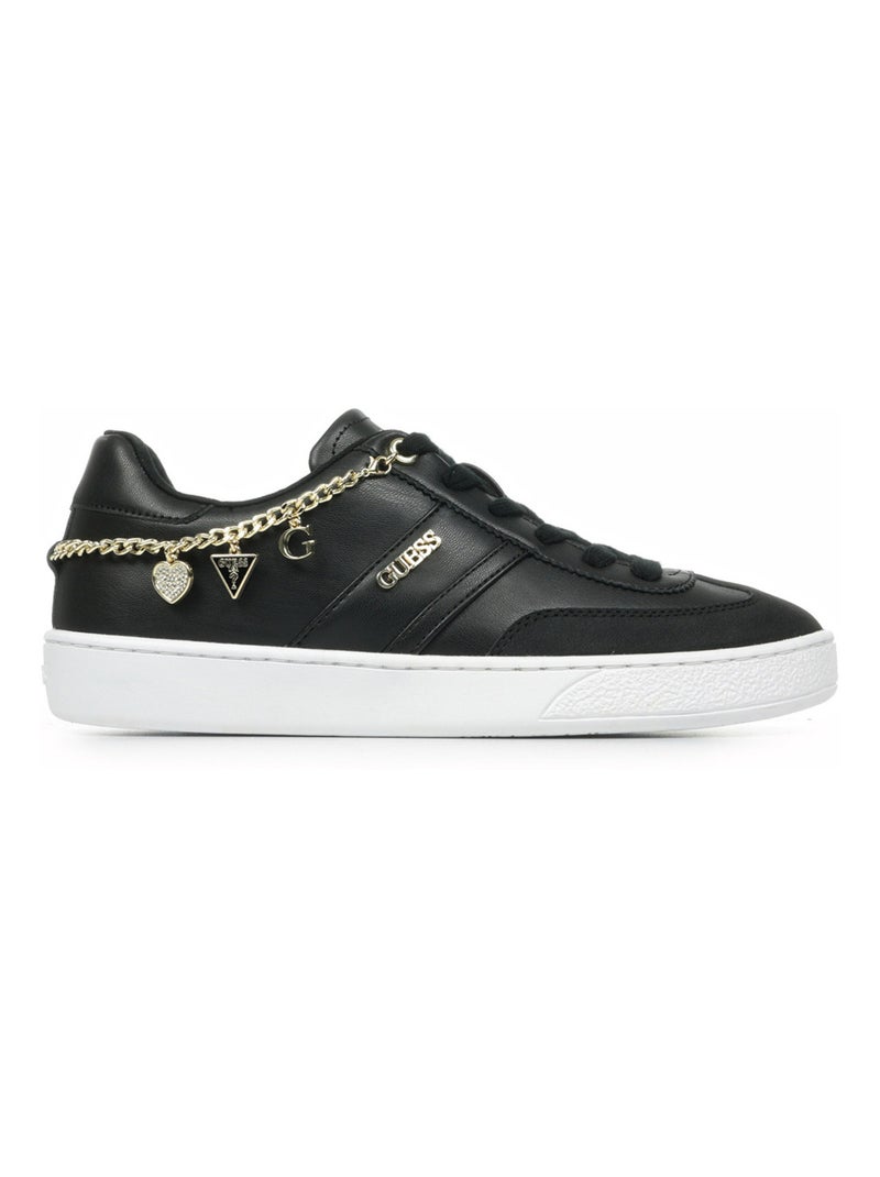 Baskets Guess Naoko Noir Doré - Kiabi