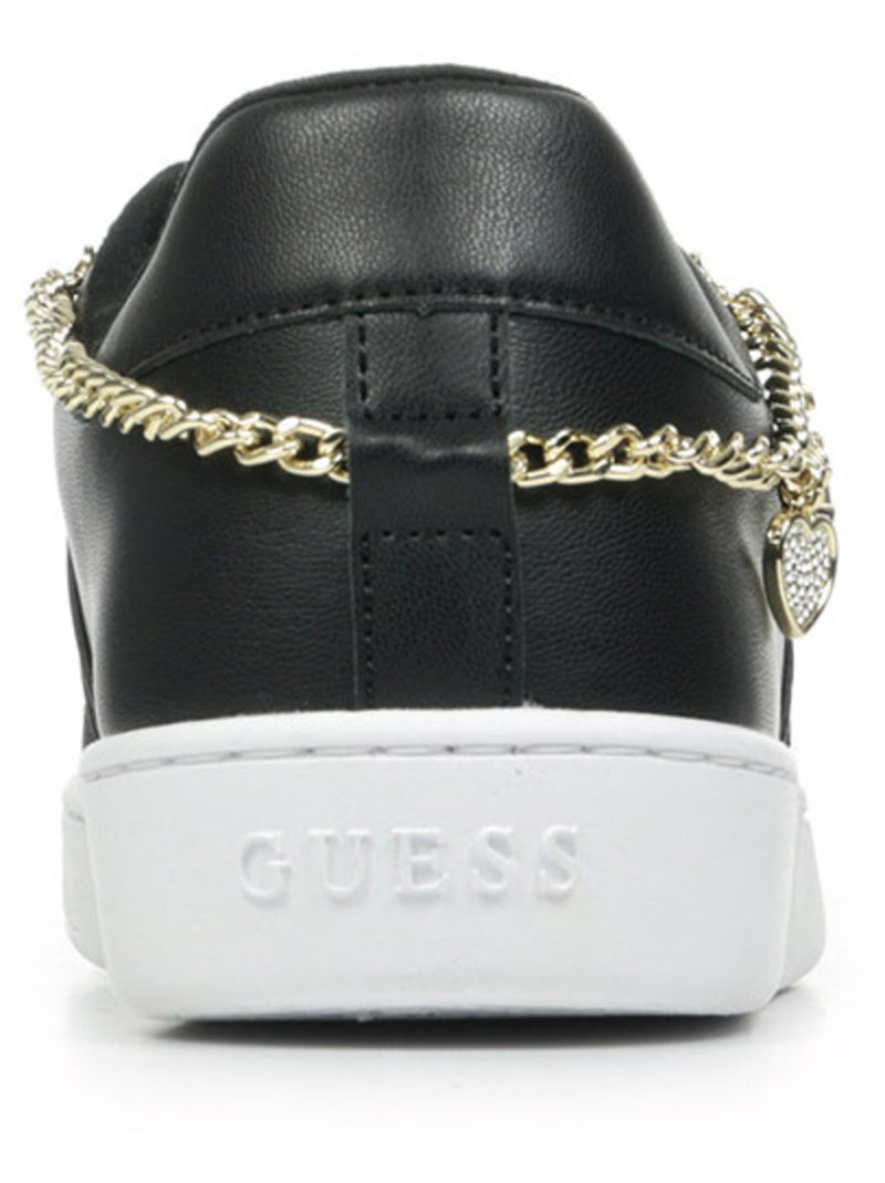 Baskets Guess Naoko Noir Doré - Kiabi