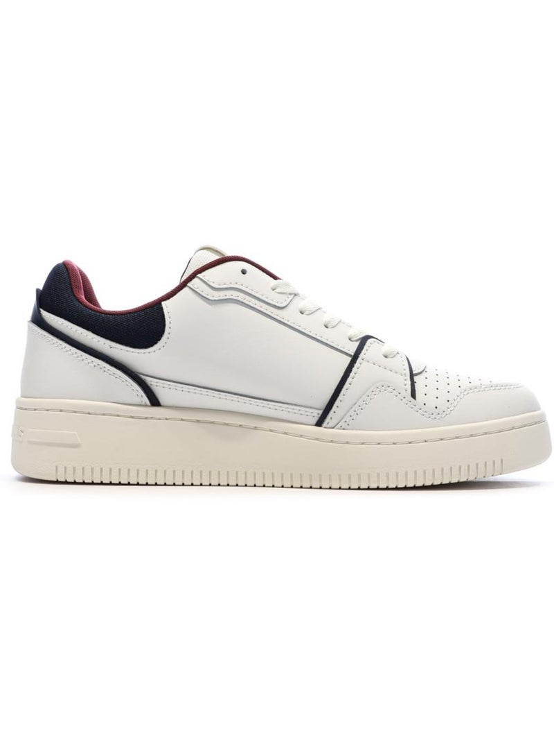 Baskets he Homme Tommy Hilfiger  Retro Blanc - Kiabi