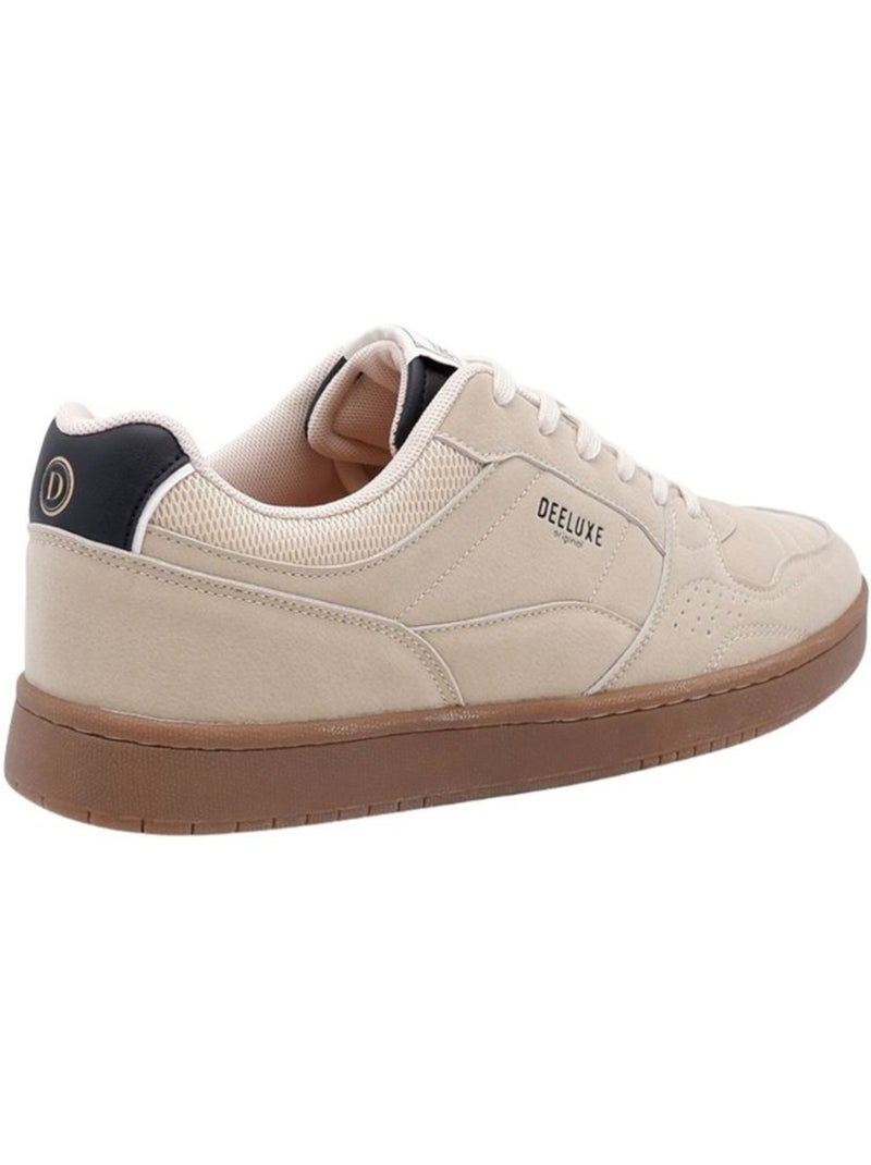 Baskets homme à lacets beige 'Deeluxe' Beige - Kiabi