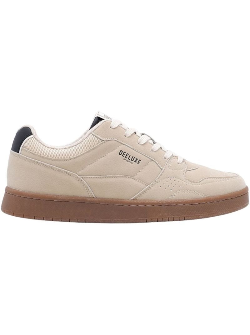 Baskets homme à lacets beige 'Deeluxe' Beige - Kiabi