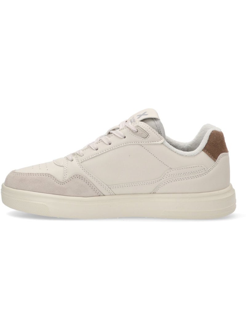 Baskets homme à lacets Beige - Kiabi
