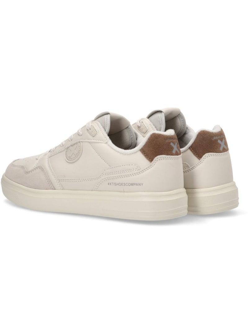 Baskets homme à lacets Beige - Kiabi