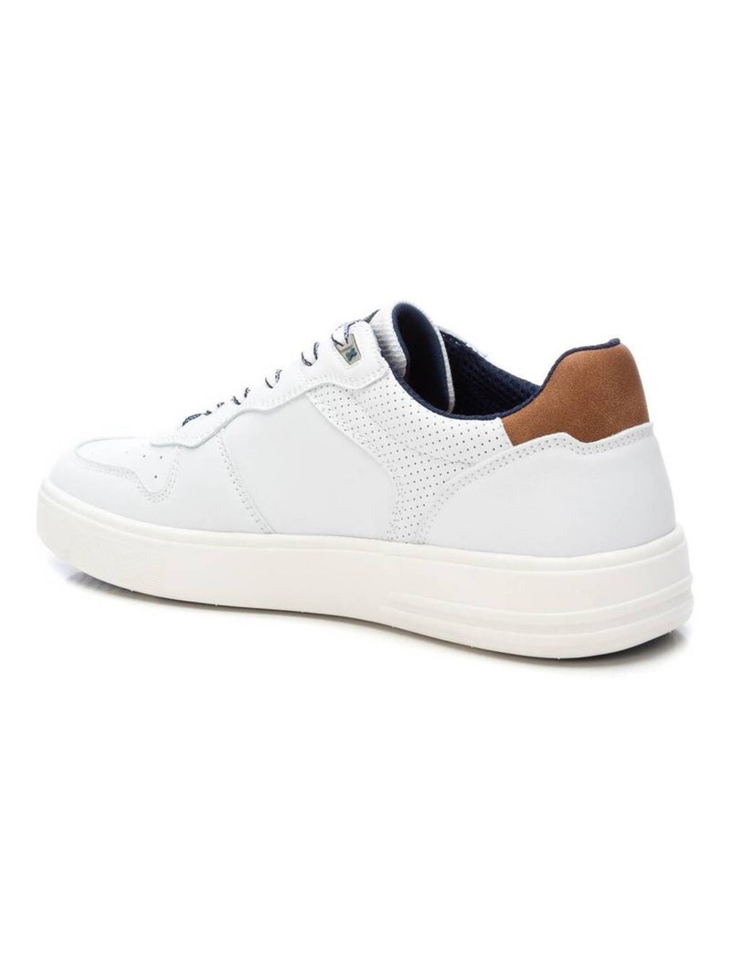 Baskets homme à lacets Blanc - Kiabi