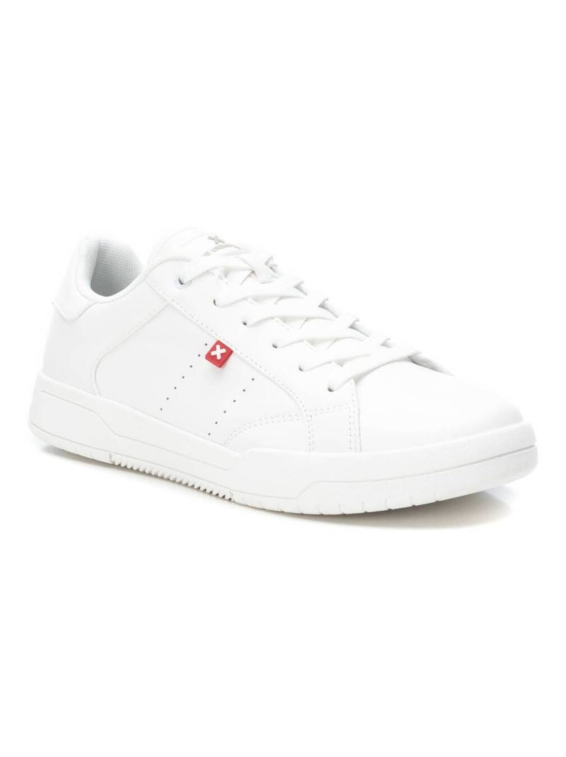 Baskets homme à lacets Blanc - Kiabi