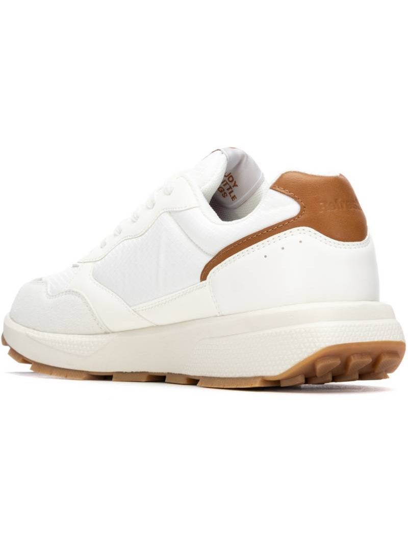 Baskets homme à lacets Blanc - Kiabi