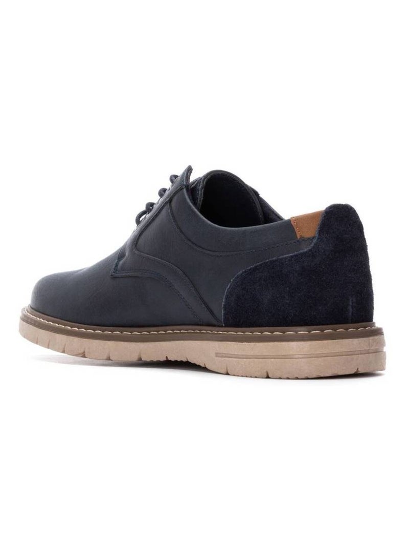 Baskets homme à lacets Bleu - Kiabi