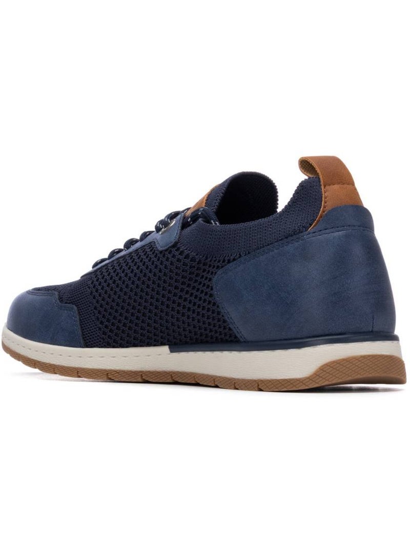 Baskets homme à lacets Bleu - Kiabi