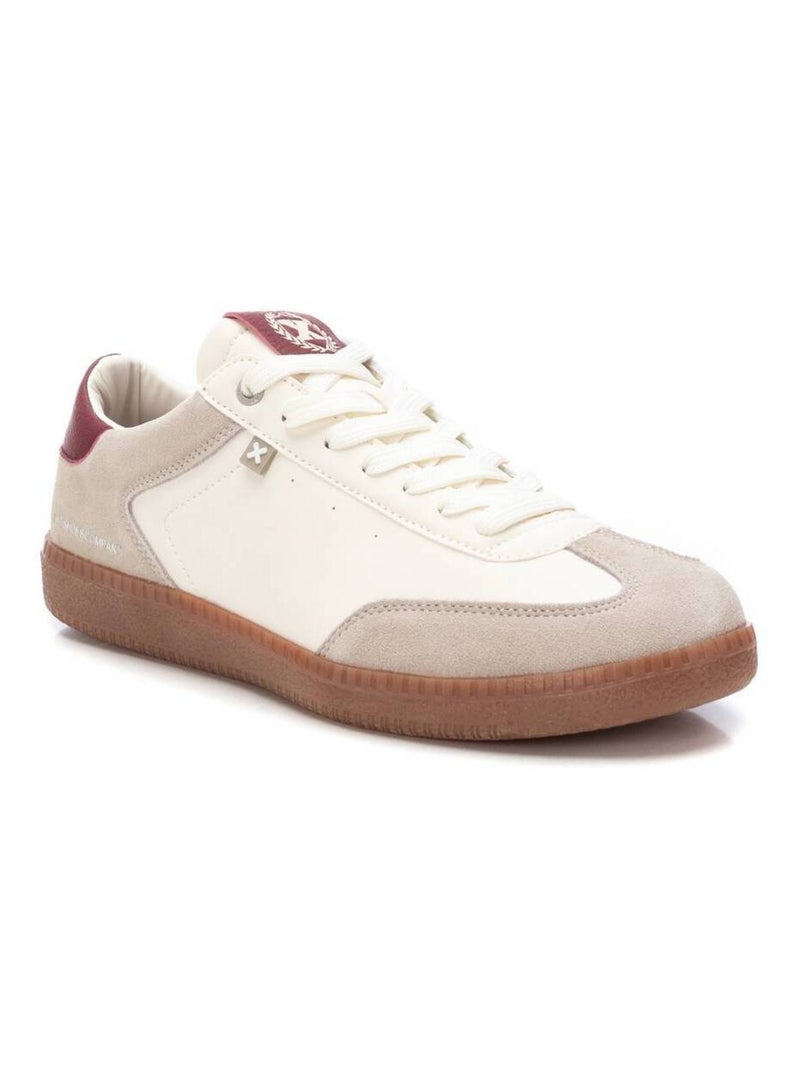 Baskets homme à lacets Bordeaux - Kiabi
