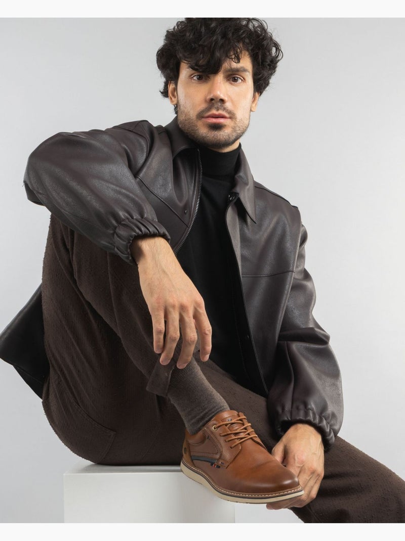 Baskets homme à lacets Camel - Kiabi
