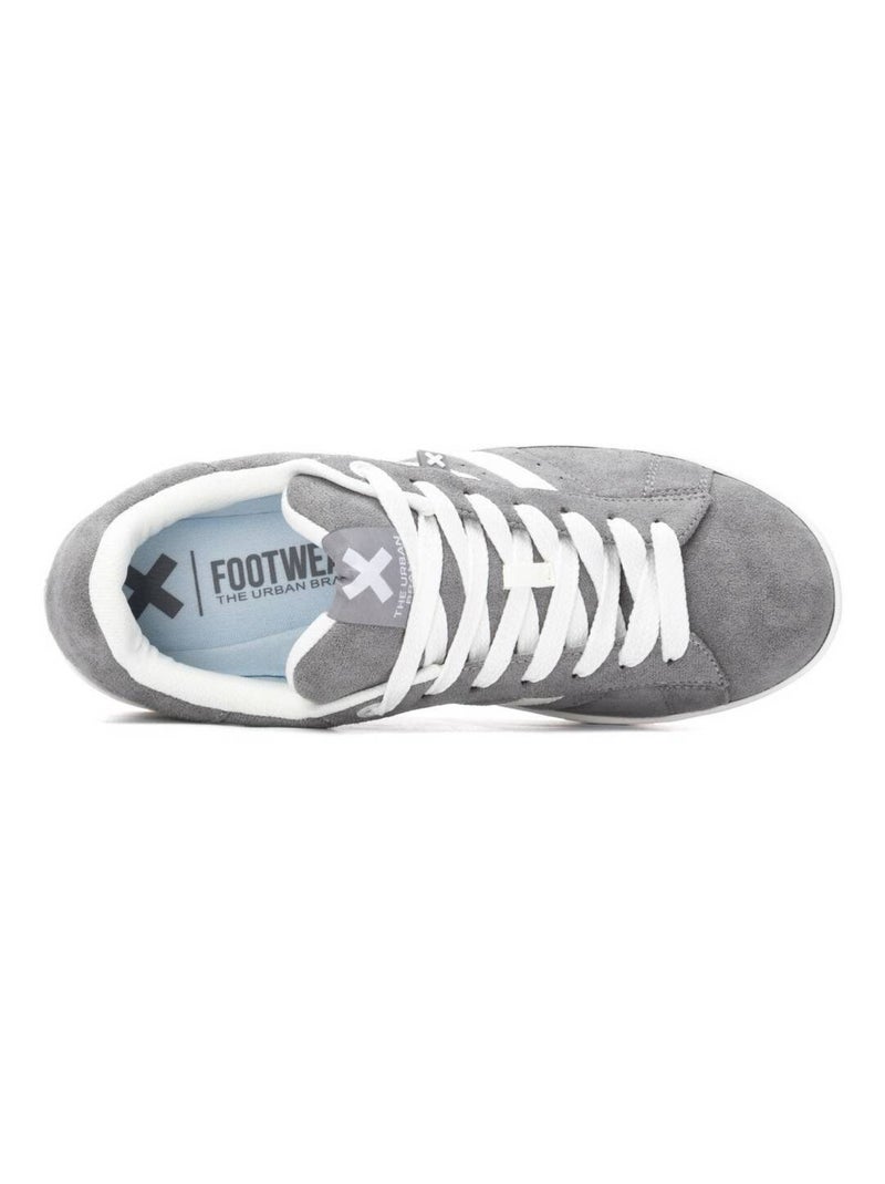 Baskets homme à lacets Gris - Kiabi