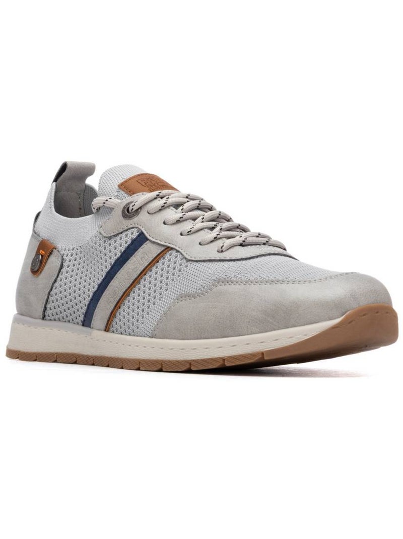 Baskets homme à lacets Gris - Kiabi