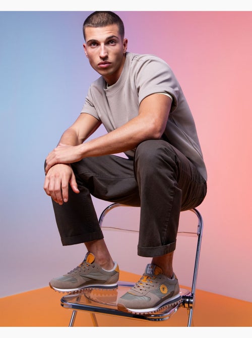 Baskets homme à lacets - Kiabi