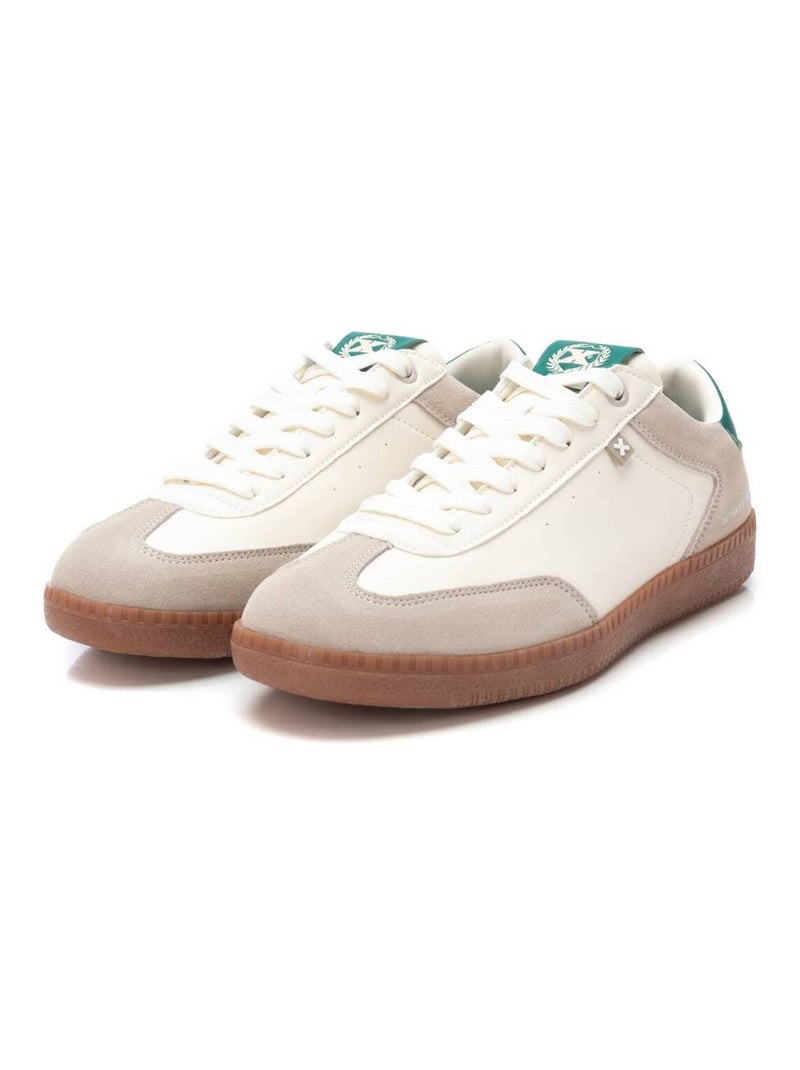 Baskets homme à lacets Vert - Kiabi