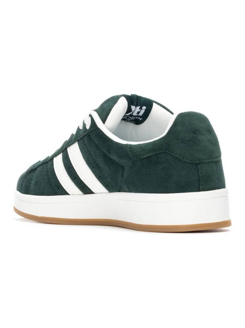 Baskets homme à lacets Vert - Kiabi