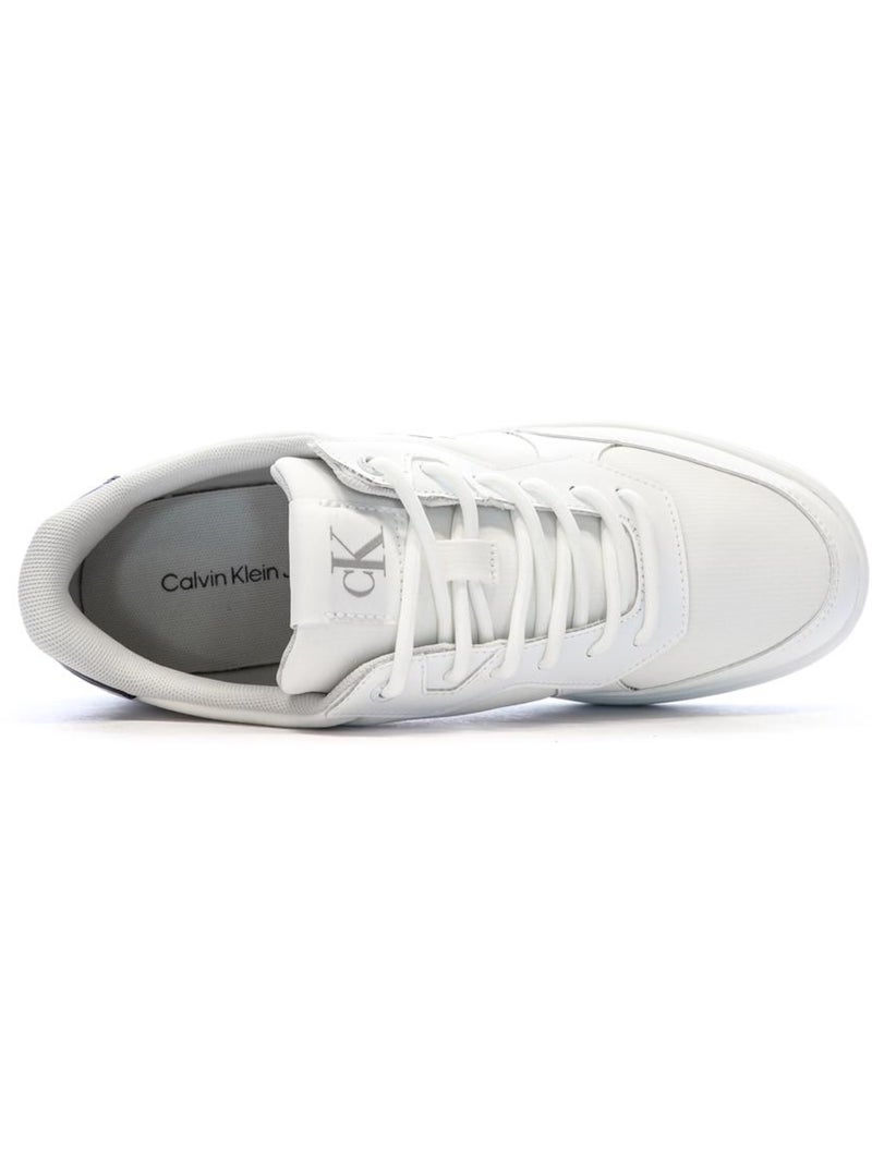 Baskets Homme Calvin Klein Jeans Blanc - Kiabi