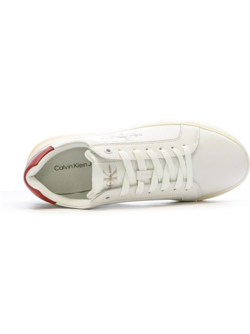 Baskets Homme Calvin Klein Jeans Blanc - Kiabi
