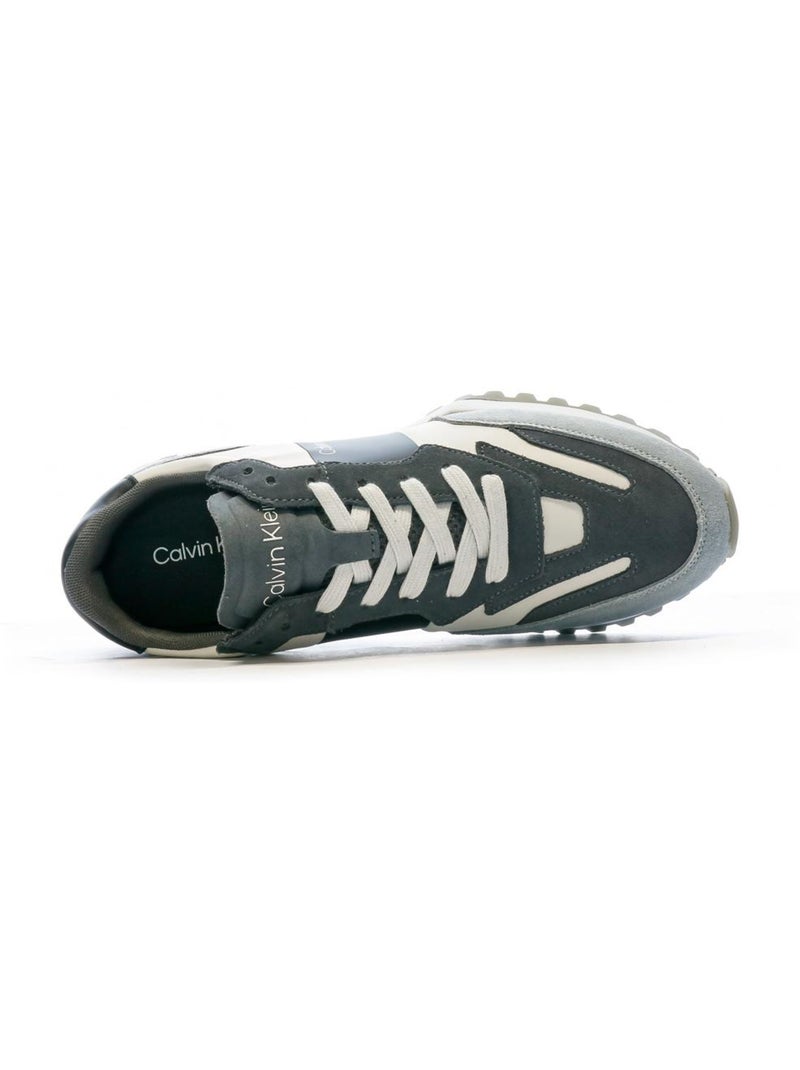 Baskets Homme Calvin Klein Jeans Bleu - Kiabi
