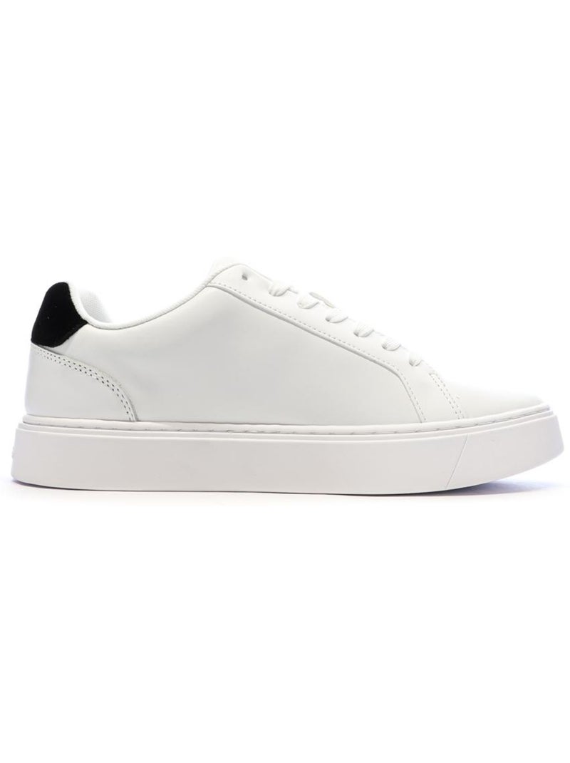 Baskets  Homme Calvin Klein Jeans Classic Cupsole Lace Blanc - Kiabi