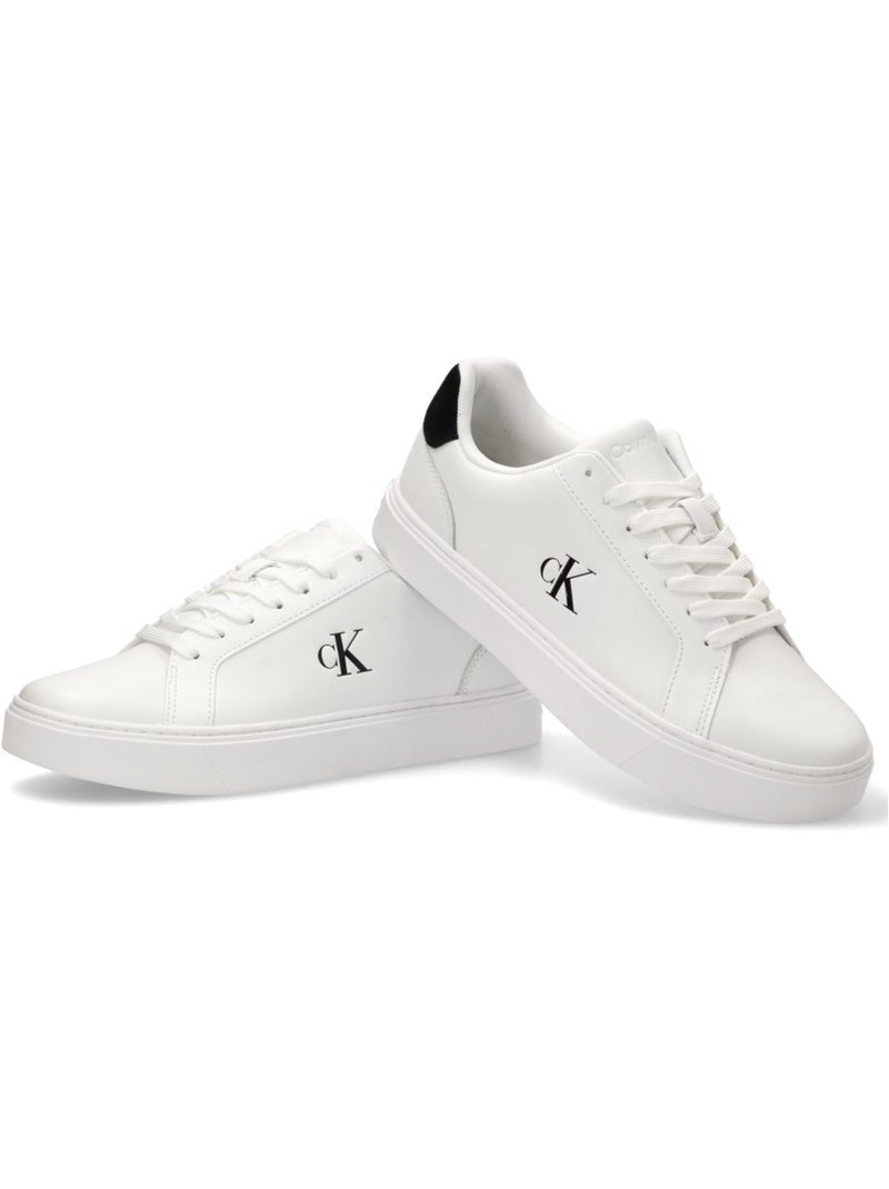 Baskets  Homme Calvin Klein Jeans Classic Cupsole Lace Blanc - Kiabi