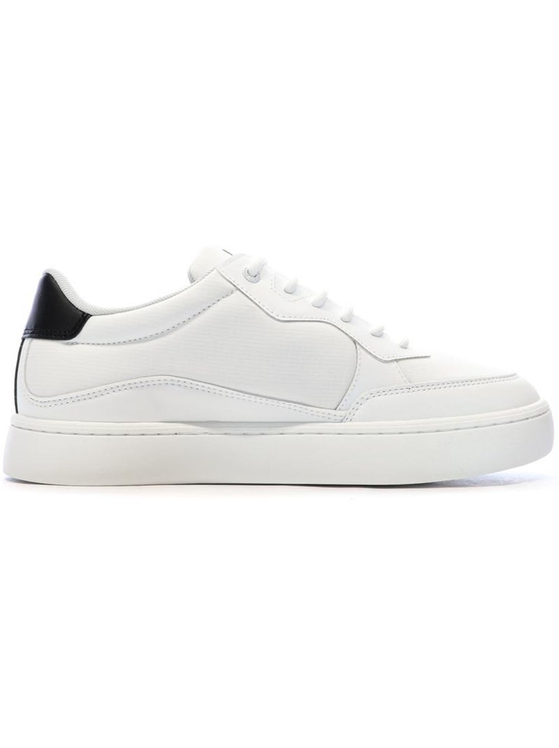 Baskets  Homme Calvin Klein Jeans Classic Cupsoles Blanc - Kiabi