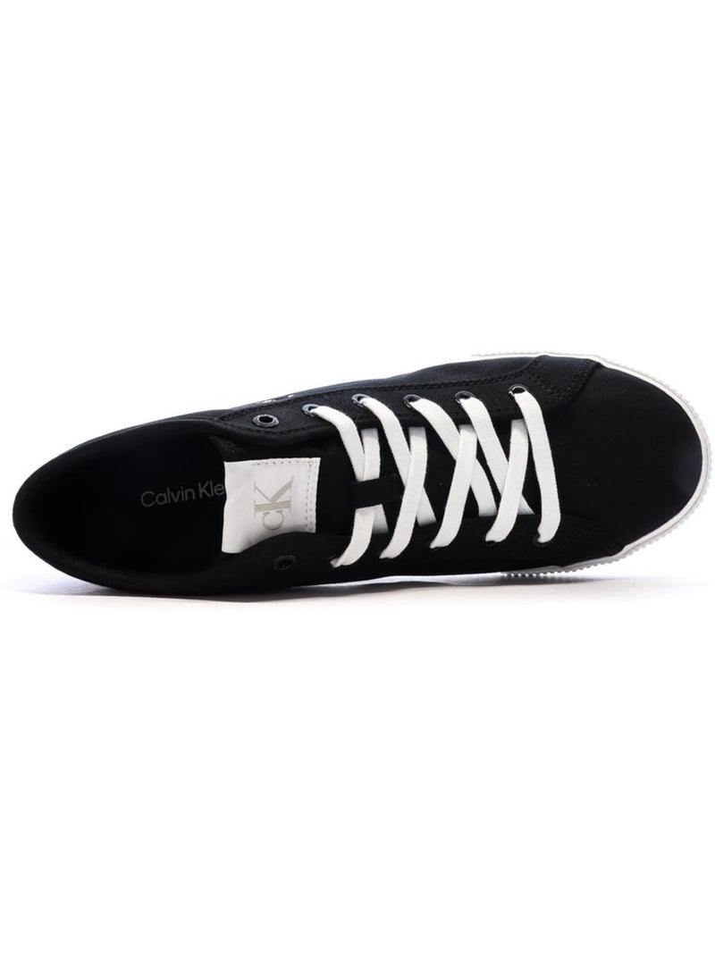 Baskets Homme Calvin Klein Jeans Noir Blanc - Kiabi