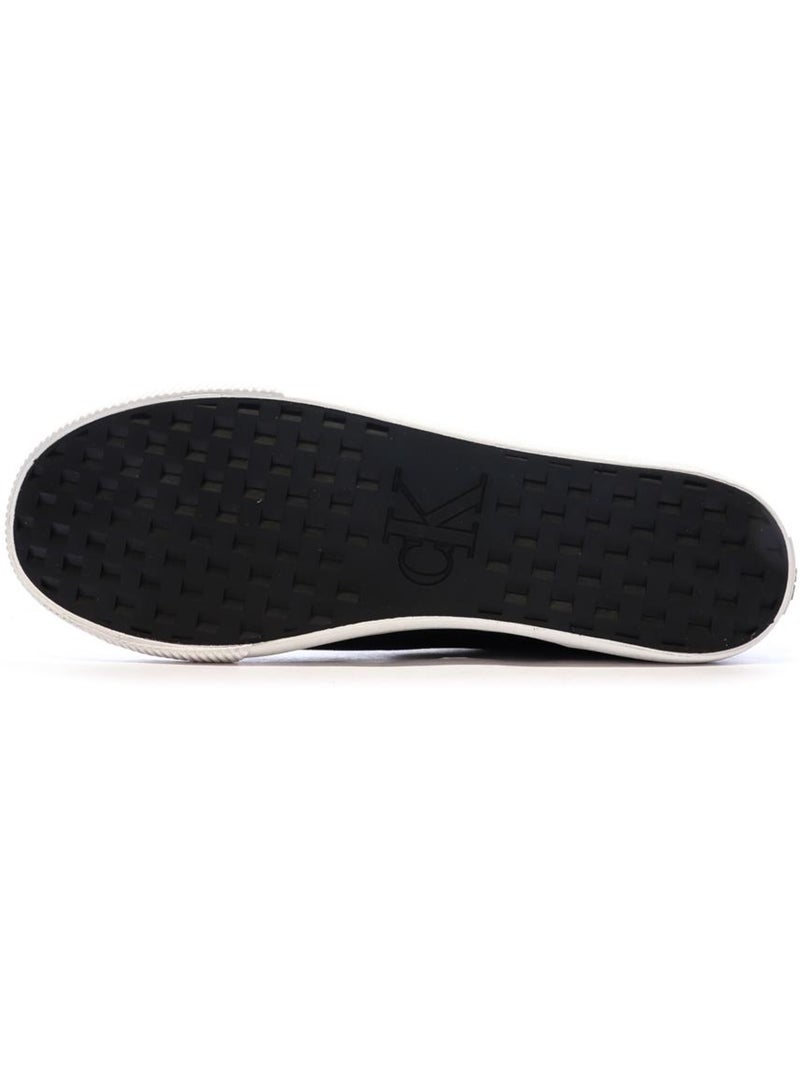 Baskets Homme Calvin Klein Jeans Noir Blanc - Kiabi